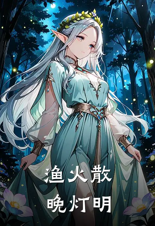 渔火散，晚灯明