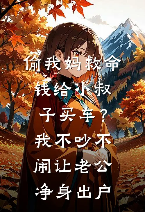 偷我妈救命钱给小叔子买车？我不吵不闹让老公净身出户