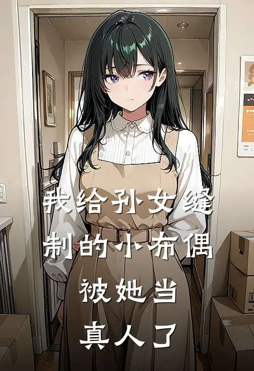 我给孙女缝制的小布偶，被她当真人了