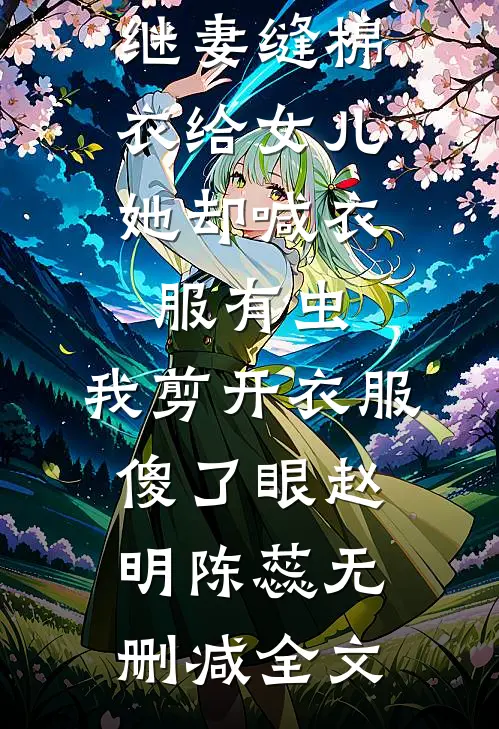 继妻缝棉衣给女儿，她却喊衣服有虫，我剪开衣服傻了眼赵明陈蕊无删减全文