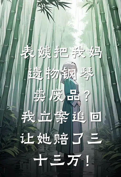 表姨把我妈遗物钢琴卖废品？我立案追回让她赔了三十三万！