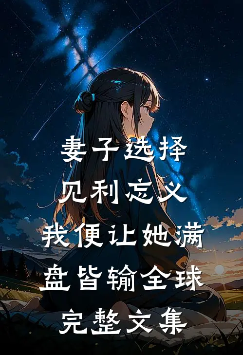 妻子选择见利忘义，我便让她满盘皆输全球完整文集