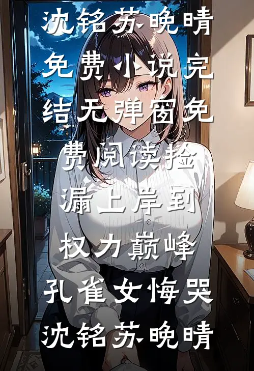 捡漏上岸到权力巅峰，孔雀女悔哭(沈铭苏晚晴)免费小说完结_无弹窗免费阅读捡漏上岸到权力巅峰，孔雀女悔哭(沈铭苏晚晴)