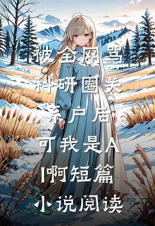 被全网骂科研圈关系户后，可我是AI啊短篇小说阅读