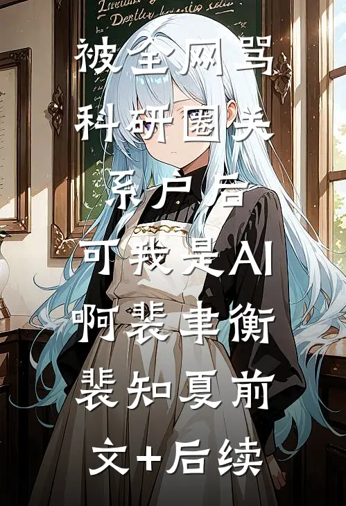 被全网骂科研圈关系户后，可我是AI啊裴聿衡裴知夏前文+后续