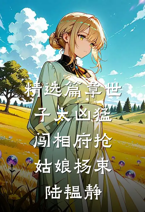 精选篇章世子太凶猛:闯相府抢姑娘杨束陆韫静