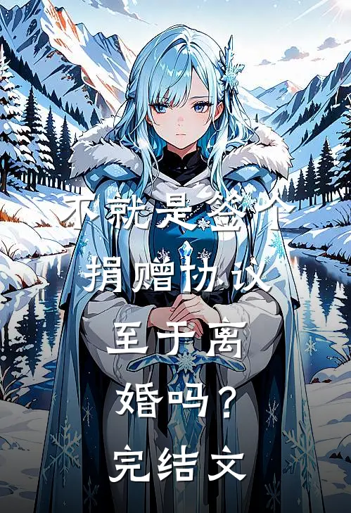 不就是签个捐赠协议，至于离婚吗？完结文