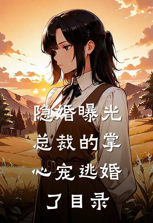 隐婚曝光：总裁的掌心宠逃婚了目录