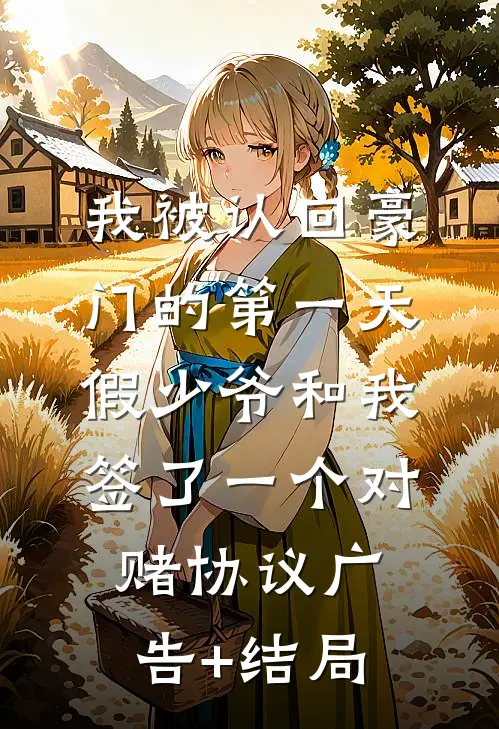我被认回豪门的第一天，假少爷和我签了一个对赌协议广告+结局