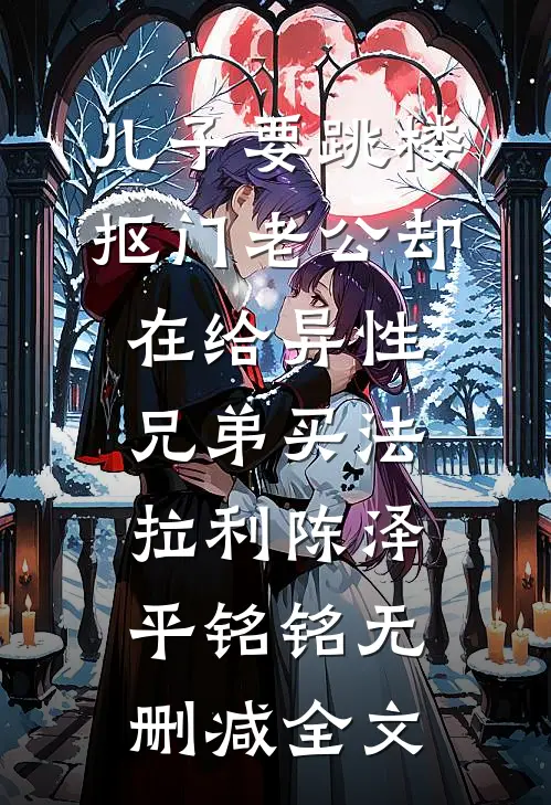 儿子要跳楼，抠门老公却在给异性兄弟买法拉利陈泽平铭铭无删减全文