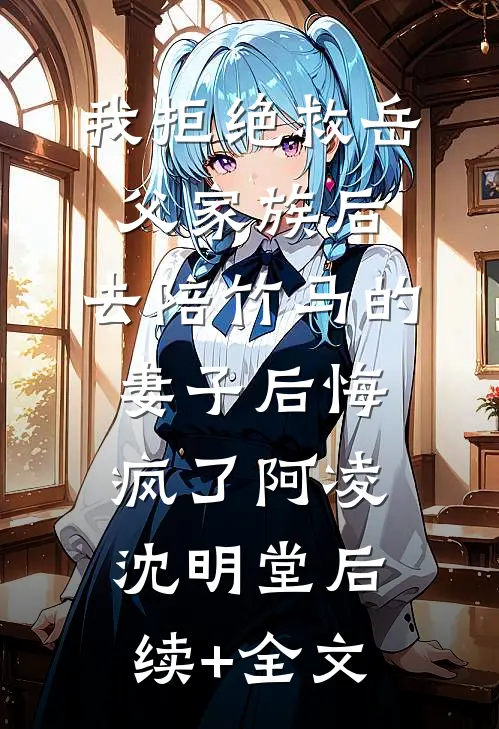我拒绝救岳父家族后，去陪竹马的妻子后悔疯了阿凌沈明堂后续+全文